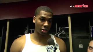 Hassan Whiteside Postgame Interview   Heat vs Cavaliers   February 11, 2015   NBA 2014 15 Season