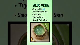 Benefits of Aloe Vera #aloevera #skincare #health