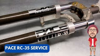 PACE RC35 | Strip, Service, Rebuild | forks from Ebay | How bad are they?