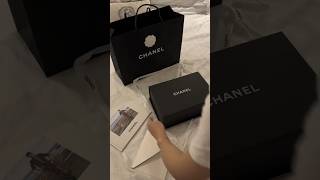 unboxing my dream bag,Chanel with me 🌅 #bagaddict #bagfactory #unboxingvideo