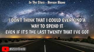 In The Stars (Lyrics) - Benson Boone