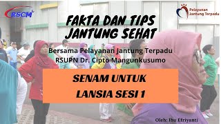 Senam Untuk Lansia Sesi 1