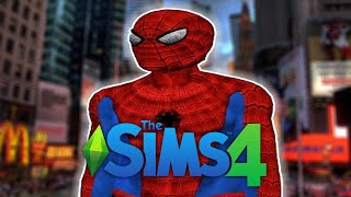 GDYBY SPIDERMAN BYŁ w THE SIMS 4 (tak sie czuje)