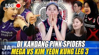 🔴[V-League] Megawati Duel Kim Yeon Kung Leg 3 [Play-Off Red Sparks Vs Pink Spiders]