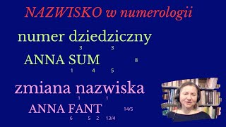 Numerologia od podstaw - nazwisko w numerologii