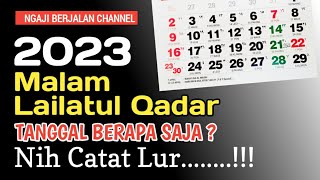 MALAM LAILATUL QADAR 2023‼️10 MALAM TERAKHIR RAMADHAN‼️MALAM GANJIL