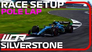 WOR F1 23 SILVERSTONE - Pole Lap + RACE Setup 💪