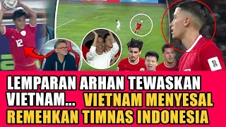 BERITA TERBARU ! Lemparan pratama arhan tewaskan vietnam ~ Nguyen menyesal remehkan timnas indonesia