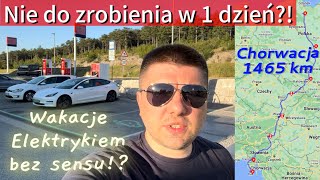 Nie do zrobienia? Teslą w jeden dzień z Chorwacji na Pomorze: Pula-Gdańsk 1465km