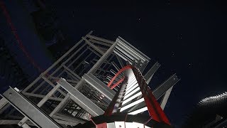 Planet Coaster: Evil Iron night POV