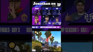 #godlike 17 kill chicken 🥵 #jonathan admino on fire 🔥 #bgmi