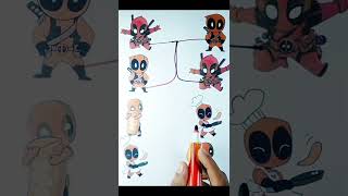 Deadpool match puzzle #art#shorts#deadpool