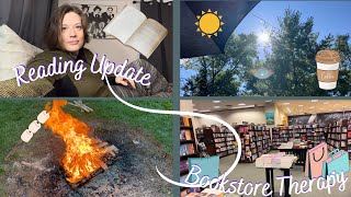 Book shopping and more updates!  Beat your reading slump with a trip to a bookstore