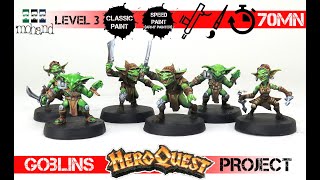 🇬🇧 Painting your miniatures - Heroquest Project : Orcs and Goblins Level 1/2/3