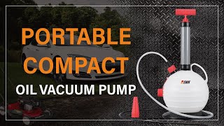 Portable Compact 6L Manual Vacuum Oil Extractor Pump│EB0261│EWKtool