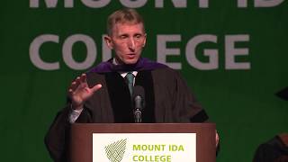 Commissioner William Evans Keynote Address at Mount Ida College Commencement