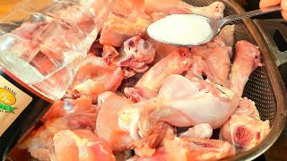 super method to wash chicken | clean chicken by gujranwala food secret 💯