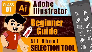 Adobe Illustrator Selection Tool Tutorial for Beginners in 2024