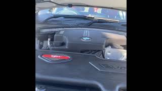 Upgraded intake on the BMW F30