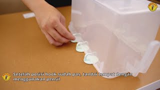 MR.DIY Lifehacks : Tips Membuat Rak Penyimpanan di Bawah Meja