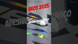 BROS 2025 - KIT ADESIVOS HOLOGRÁFICO - TOP