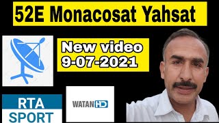 52E Monacosat Yahsat full channel list latest update 9-07-2021.