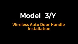 Wireless Atuto door handle Installation instructions