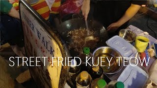 Cook and Serve! Fried Kuey Teow, Chinese Stir Fried rice-noodles! JONKER WALK, Malacca