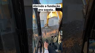 Fazendo fundação de sapata