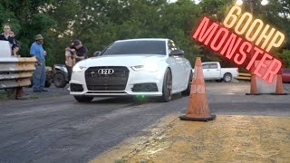 600 HP AUDI S6 TWIN TURBO VS THE WORLD 🔥 Trying to break a record