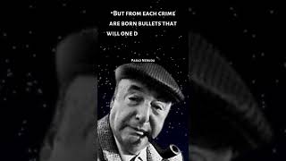 Best Quotes From Pablo Neruda | Former Senator of the Republic of Chile | love poem | #shorts