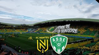 (#vlog) J6 L1 #FcNantes 2-2 #ASSaintÉtienne 17h guichet fermé un match nul 🟡🟢⚽️🏟