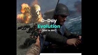 D-Day Evolution In Video Games