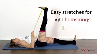 8 Minute Band Workout to Stretch Tight Hamstrings and Strengthen Your Core