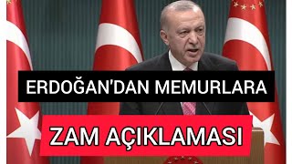 Cumhurbaşkanı Erdoğan'dan Memurlara Yine Vaat Geldi