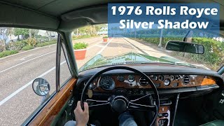 POV Drive (HD 4K) - 1976 Rolls Royce Silver Shadow LWB