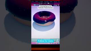 Creating A Donut In Blender 3D