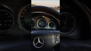 Mercedes-Benz w204 C350CDI acceleration 130km/h to 200/h.