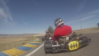 Colorado Karting Tour 2019 Round 3 - Grand Junction Motor Speedway LO206 Heavy Heat 2