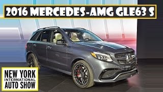 2016 Mercedes-AMG GLE63 S, live at 2015 New York Auto Show