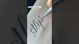 Whose name should I write next? #calligraphy