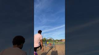 Goal right through the middle! Teaching my Son #soccer #themonarchfamily #family #youtuber