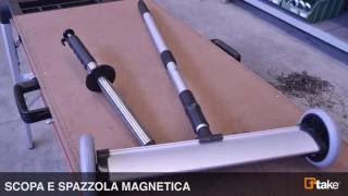 Scopa e spazzola magnetica Ttake