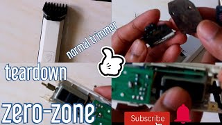 teardown normal trimmer machine - not powerful !? don't buy