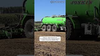 John Deere 8R 370 eAutoPowr z wozem asenizacyjnym Joskin Volumetra 28000 TRS #johndeere #joskin