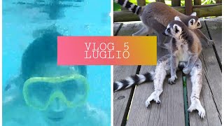 VLOG: PRIMO BAGNO DELL' ANNO & ANDIANO A VEDERE TANTI ANIMALI | isabelita kawaii Isabel |