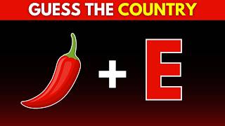 "Can You Guess The Country By Emoji? 🌍 | Emoji Quiz Challenge | Quiz"