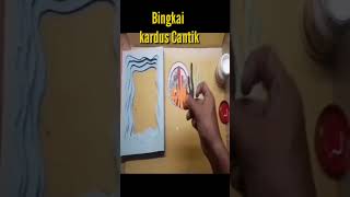 Bingkai cantik dari kardus#cardboard #kreatif #kardus