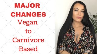 Diet Update: VEGAN TO CARNIVORE BASED - DETERIORATION SYMPTOMS ALMOST GONE - Healing from Veganism