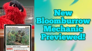 New Bloomburrow Mechanic Previewed! #mtg #magicthegathering #edh #tcg #puppet